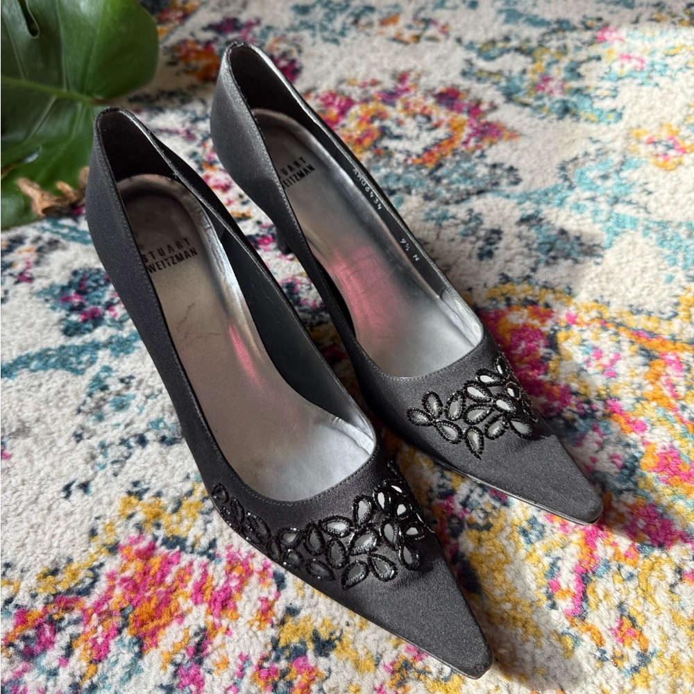 Stuart Weitzman Black Heels